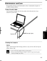 Preview for 98 page of Sharp Actius PC-UM32W Operation Manual