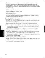 Preview for 99 page of Sharp Actius PC-UM32W Operation Manual