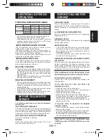 Preview for 13 page of Sharp AE-A12LW Operation Manual