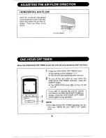 Preview for 10 page of Sharp AE-A189J Operation Manual