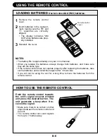 Preview for 8 page of Sharp AE-X08CR Operation Manual