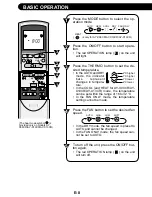 Preview for 10 page of Sharp AE-X08CR Operation Manual