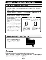 Preview for 12 page of Sharp AE-X08CR Operation Manual