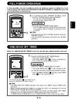 Preview for 13 page of Sharp AE-X08CR Operation Manual