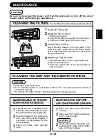 Preview for 17 page of Sharp AE-X08CR Operation Manual