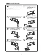 Preview for 5 page of Sharp AE-X09LCJ Operation Manual