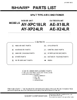 Preview for 39 page of Sharp AE-X18LR Service Manual