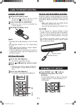 Preview for 8 page of Sharp AE-X36RU Operation Manual