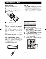 Preview for 6 page of Sharp AE-Z48LZ Operation Manual