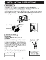 Preview for 4 page of Sharp AF-A18CE Operation Manual