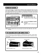 Preview for 13 page of Sharp AF-R50CX Installation And Operation Manual