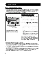 Preview for 14 page of Sharp AF-R50CX Installation And Operation Manual