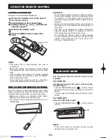 Preview for 6 page of Sharp AH-AP18KSY Operation Manual