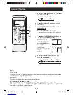 Preview for 8 page of Sharp AH-L10 Operation Manual