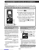 Preview for 62 page of Sharp AH-X08BE Operation Manual