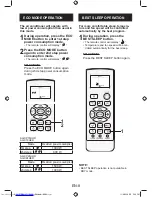 Preview for 10 page of Sharp AH-X18UED Operation Manual