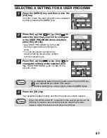 Preview for 69 page of Sharp AL-2050 Operation Manual