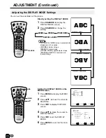 Preview for 25 page of Sharp Aquos LC-13B4M Operation Manual