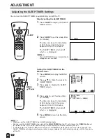 Preview for 21 page of Sharp Aquos LC 13E1U Operation Manual