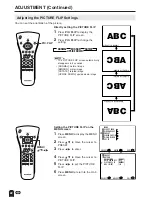 Preview for 23 page of Sharp Aquos LC 13E1U Operation Manual