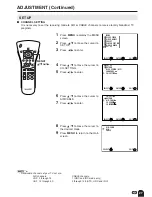 Preview for 28 page of Sharp Aquos LC 13E1U Operation Manual