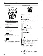 Preview for 14 page of Sharp AQUOS LC-15B5E Operation Manual