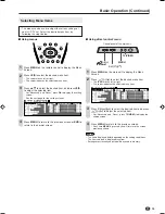 Preview for 15 page of Sharp AQUOS LC-15B5E Operation Manual