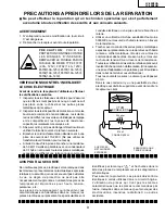 Preview for 3 page of Sharp Aquos LC 20B2UB Service Manual