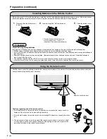 Preview for 6 page of Sharp aquos LC-20S5E-BK Operation Manual