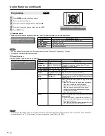 Preview for 14 page of Sharp aquos LC-20S5E-BK Operation Manual