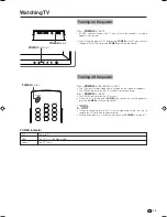 Preview for 14 page of Sharp AQUOS LC-26GA5H Operation Manual