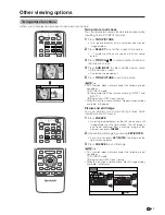 Preview for 62 page of Sharp Aquos LC 30HV2U Operation Manual