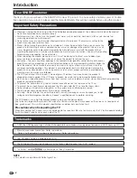 Preview for 4 page of Sharp Aquos LC-32DH66E Operation Manual