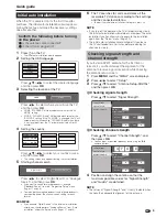 Preview for 11 page of Sharp Aquos LC-32DH66E Operation Manual