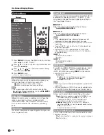 Preview for 29 page of Sharp AQUOS LC-32LE700UN Operation Manual