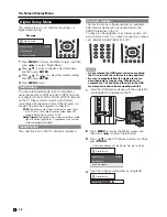 Preview for 31 page of Sharp AQUOS LC-32LE700UN Operation Manual