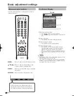 Preview for 22 page of Sharp Aquos LC-32M43U Operation Manual