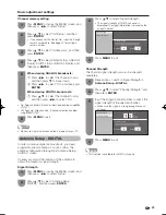 Preview for 25 page of Sharp Aquos LC-32M43U Operation Manual