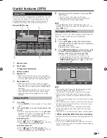 Preview for 31 page of Sharp AQUOS LC-37D44E Operation Manual