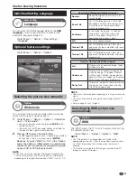 Preview for 32 page of Sharp AQUOS LC-40LE830M Operation Manual