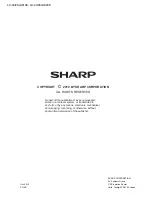 Preview for 20 page of Sharp AQUOS LC-40LU824E Service Manual