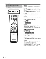 Preview for 19 page of Sharp Aquos LC-42BT10U Operation Manual