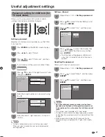 Preview for 29 page of Sharp Aquos LC-42BX5H Operation Manual