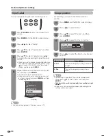 Preview for 30 page of Sharp Aquos LC-42BX5H Operation Manual