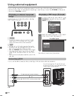 Preview for 40 page of Sharp Aquos LC-42BX5H Operation Manual