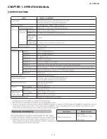 Preview for 5 page of Sharp Aquos LC-42D~43U Service Manual