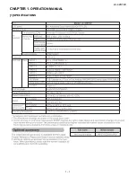 Preview for 5 page of Sharp Aquos LC-42D72U Service Manual