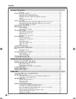 Preview for 4 page of Sharp AQUOS LC-42D85X Operation Manual