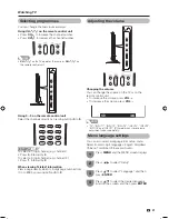 Preview for 23 page of Sharp AQUOS LC-42D85X Operation Manual