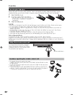 Preview for 8 page of Sharp Aquos LC-42X20E Operation Manual